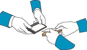 名刺交換