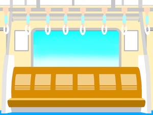 電車窓上広告